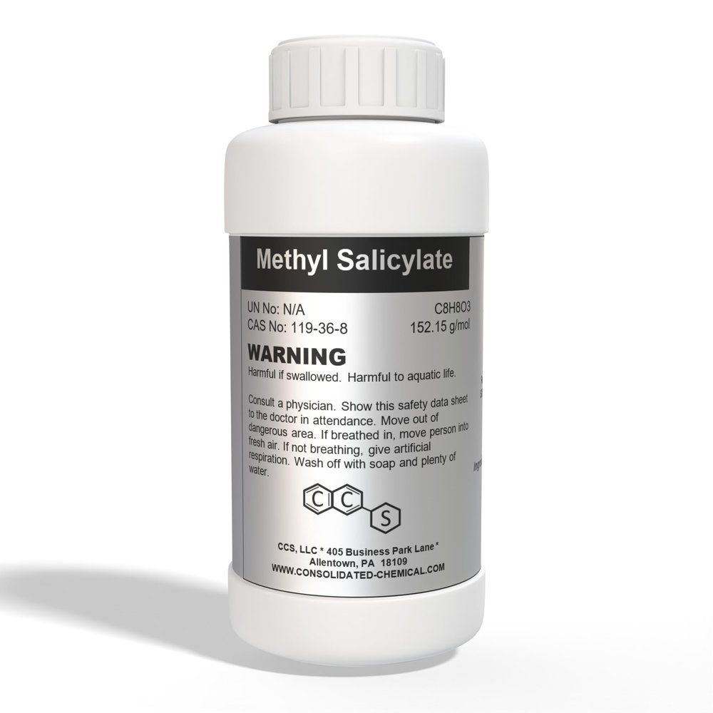 Methyl Salicylate 99% Pure | Premium Wintergreen Oil - New Tamper-Evident Sealed Bottles | Made in USA - 1000mL (32 Fl Oz)