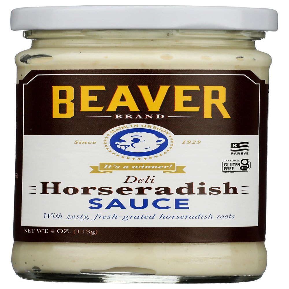 B.eaver Horseradish Sauce 4 oz (Pack Of 12)