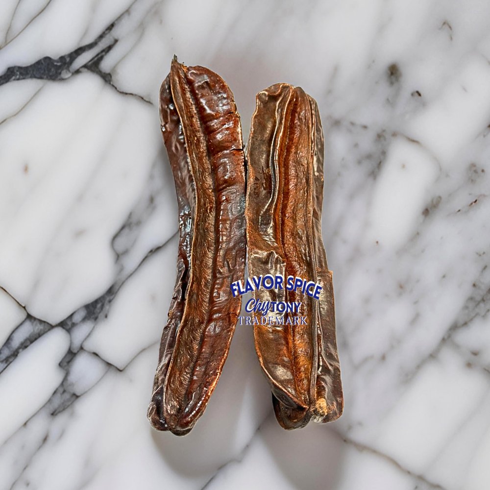 NineLife Basics Prekese Aidan Fruit | Tetrapleura Tetraptera | 2 PCS | Authentic Ghanaian Product | Flavor Spice, Large and medium