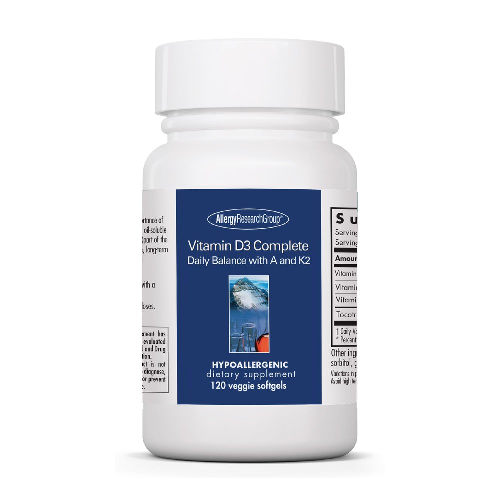 Allergy Research GroupVit D3 Complete 120 ct
