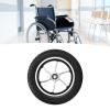 10in Large Diameter PU Low Noise Wheelchair Wheel Replacement with Aluminum Alloy Hub for Rollator Trolley - Durable & Smooth Rolling front wheels for wheel Tires & Wheels view 1