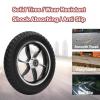 10in Large Diameter PU Low Noise Wheelchair Wheel Replacement with Aluminum Alloy Hub for Rollator Trolley - Durable & Smooth Rolling front wheels for wheel Tires & Wheels view 4