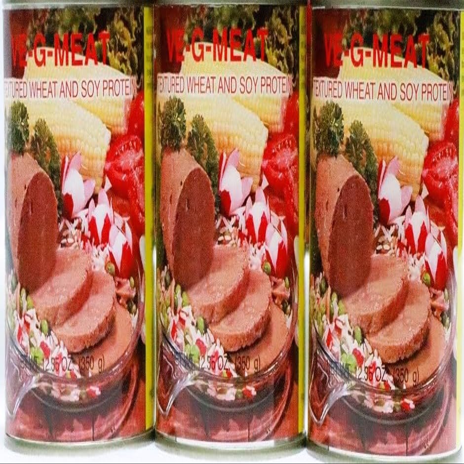 Generic VE-G-Meat Textured Wheat and Soy Protein 12.35 oz. (Pack of 3)