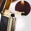 VWOUKTGB Metal Portable Lighter, Ultra-Thin Soft Flame Open Flame Lighter, Adjustable Flame, Best Birthday Gift for Men and Women(Color:A) view 3