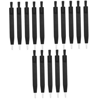 Beaupretty 15pcs Hearing Aid Cleaning u Shape Hook Earwax Remover Hearing Aid Cleaner for Small Cleaning Brush