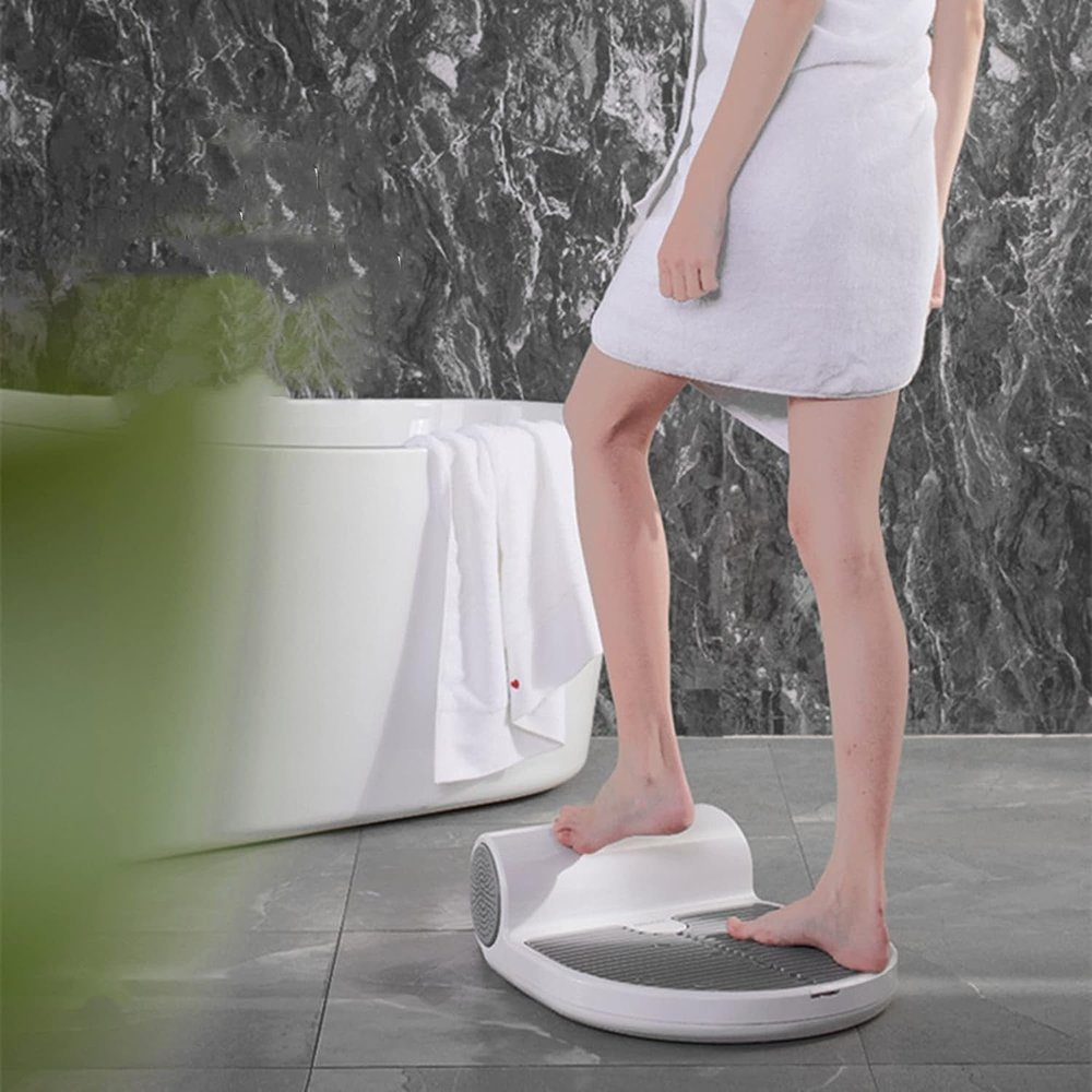 Body Dryer Body Hair Dryer After Shower, Smart Foot Touch Screen, Full Body Hair Dryers for Bathroom, Hot Wind/Cool Wind, for Household Bathroom,Without Smart Scale