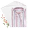 Cellophane Bags, 100 Pcs Resealable Clear Poly Bags for Clothes, Party Favors, Artwork & Decorative Wrappers(10x14) view 1