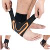 1Pair Hutena X Wrap Neuropatia, Foot Wraps for Pain, Elastic Sprain Foot Sleeve for Sports Protect, Ankle Support for Men and Women (Orange,L) view 1