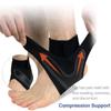 1Pair Hutena X Wrap Neuropatia, Foot Wraps for Pain, Elastic Sprain Foot Sleeve for Sports Protect, Ankle Support for Men and Women (Blue,L) view 3