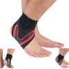 1Pair Hutena X Wrap Neuropatia, Foot Wraps for Pain, Elastic Sprain Foot Sleeve for Sports Protect, Ankle Support for Men and Women (Red,L) view 1