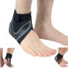 1Pair Hutena X Wrap Neuropatia, Foot Wraps for Pain, Elastic Sprain Foot Sleeve for Sports Protect, Ankle Support for Men and Women (Grey,M) view 1