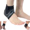 1Pair Hutena X Wrap Neuropatia, Foot Wraps for Pain, Elastic Sprain Foot Sleeve for Sports Protect, Ankle Support for Men and Women (Grey,XL) view 1