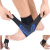 1Pair Hutena X Wrap Neuropatia, Foot Wraps for Pain, Elastic Sprain Foot Sleeve for Sports Protect, Ankle Support for Men and Women (Blue,M) view 1