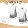 20 Pcs Disposable Grease Storage Bags 11/9 inch Foil Grease Disposal Container Food Storage Bags with Sealing Strips Replacement Grease Bags for Kitchen Cooking Hot Liquids Oils view 2