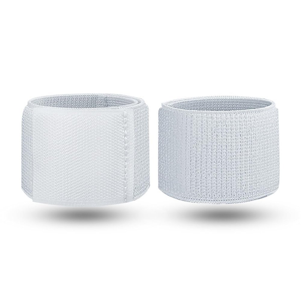 Achilles Tendonitis Brace, 2 Pairs Adjustable Achilles Compression Support Strap Wraps for Men Women, Elastic Ankle Achillies Tendon Brace for Sprains, Achilles Pain, Sports Running Cycling (White)