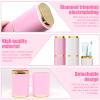 2 Pieces Toothbrush Case, Portable Toothbrush Travel Case Toothbrush Toothpaste Storage Box for Business Camping Travel or Daily Use (Pink+White) view 3