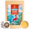 WT WEETEE Organic Rosehips Tea Bags, Made with 100% Natural & Pure Crushed Rose Hips, Natural Caffeine-free Herbal Tea 2g x 100 Counts view 1