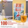 WT WEETEE Organic Rosehips Tea Bags, Made with 100% Natural & Pure Crushed Rose Hips, Natural Caffeine-free Herbal Tea 2g x 100 Counts view 4