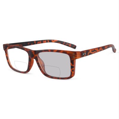Eyekepper Transition Photochromic Bifocal Reading Glasses Oversized Large Frame Tortoise