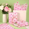 XIHIRCD 30pcs Cat Paw Print Tissue Paper, 13.8x19.7in Cute Wrapping Tissue Paper Gift Wrap Paper Tissue Paper Sheets for Gift Packaging Wedding Birthday Party Supplies DIY Crafts (Pink), M view 4