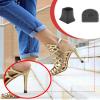 12 Heel Caps, 6 Sizes High Heel Protectors for Walking & Outdoor Weddings (Black) view 4