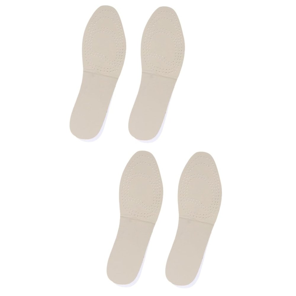 minkissy 2pairs Height Increase Insoles Orthopedic Shoe Pads Inserts Shoe Lifts