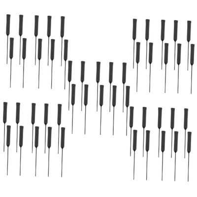 FRCOLOR 50pcs Hearing Amplifier Cleaning Tools Kit Cleaning Sticks for Cerumen Removal and Ear Maintenance Easy to Carry