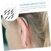 FRCOLOR 50pcs Hearing Amplifier Cleaning Tools Kit Cleaning Sticks for Cerumen Removal and Ear Maintenance Easy to Carry view 2