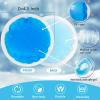 50 Pack Small Ice Pack for Injuries Reusable,Hot & Cold Gel Ice Pack for Face,Eyes,Neck,Teeth,Foot,Headache,Allergies,Shoulder Pain Relief,Warm & Cold Compress for Boo Boos,Students(25Blue+25Green) view 3