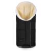Werner Christ - Baby Sheepskin footmuff TULA Vario - with Medical Grade Lambskin Foot muff useable in prams, Strollers and Buggies or as Crawling or Play mat Black view 1