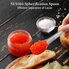 Caviar Maker Box, Spherification Kit, Spherification Dropper, Molecular Gastronomy Kit, 96 Holes Roe Sauce Dispenser Strainer Tools with Caviar Spoon (Spherification Kit) view 4