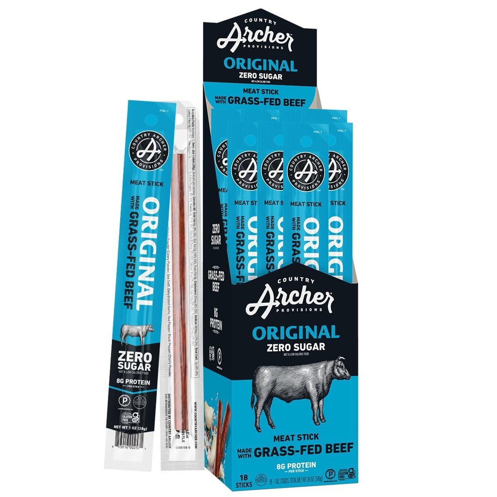 Generic Country A.rcher Beef Stick Original 1 Ounce (Pack Of 18)