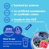 Hydrant Hydrate Zero Sugar, Individual Hydration Electrolyte Powder Stick Packets with Zero Sugar and Electrolytes for Rapid Hydration (Berry Burst, 30 Count) view 3