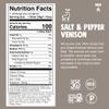 NineLife Basics Ch.omps Venison Stick Pepper Salt 1.15 Ounces (Pack of 24) view 2