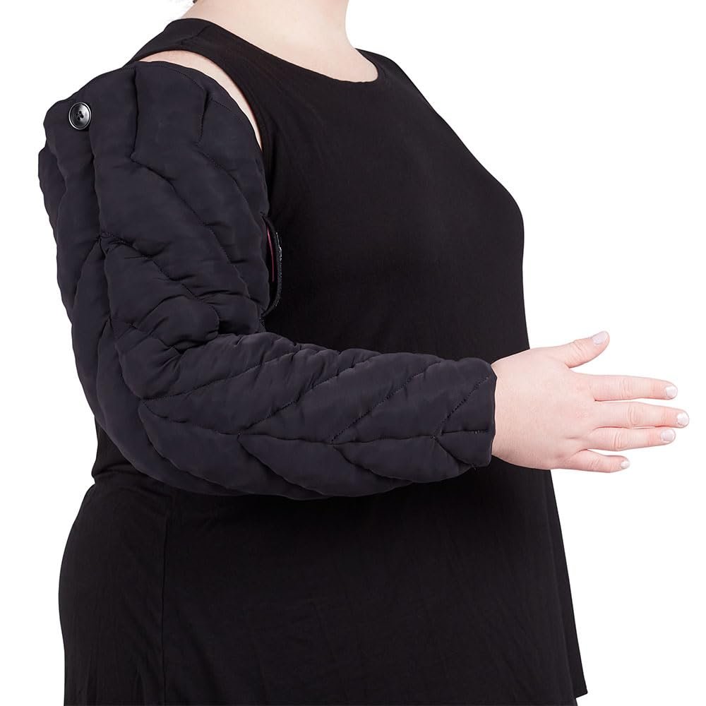 Circarid Profile Energy Oversleeve CG for Circaid Foam Arm Sleeve Lymphedema Management, Midnight, Extra Wide, Long, IV