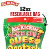 ASS KICKIN Pretzels 12 Ounce Size Flavor Pack Seasoned Pretzel Twists (12oz, Hatch Chile Queso) view 2