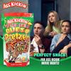ASS KICKIN Pretzels 12 Ounce Size Flavor Pack Seasoned Pretzel Twists (12oz, Hatch Chile Queso) view 3