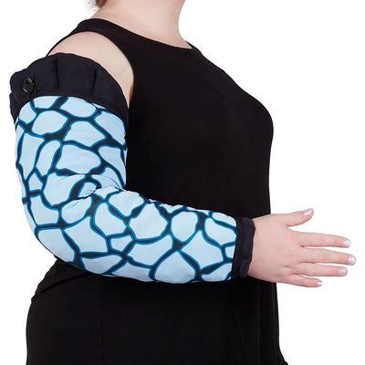 Circarid Profile Energy Oversleeve CG for Circaid Foam Arm Sleeve Lymphedema Management, Blue Giraffe, V