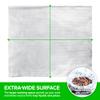 Pre-Cut Deli Aluminum Foil Sheets (500 Count)  15 Extra-Wide Heavy-Duty Pop-Up Sheets for Restaurant Use, Disposable Tin Foil for Burritos, Hot Dogs & Sandwiches view 3