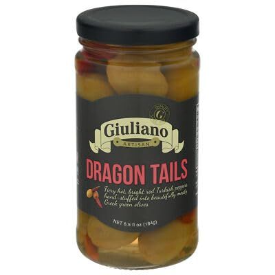 Generic Gi.uliano Olive Deli Dragon Tails 6.5 Ounces (Pack Of 6)