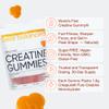 Bear Balanced Creatine Gummies for Men & Women - Creapure Creatine Monohydrate, L-Theanine, L-Tyrosine & B12 for Muscle Growth, Strength, Focus, Energy & Health - Low Calorie, Sugar-Free, & Vegan view 2
