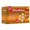 Drizzilicious Mini Flavored Rice Cakes Cinnamon Swirl - Rice Crisps, Healthy Snack for Adults and Kids, Vegan, Gluten Free Snack, Allergen Free, Only 90 Calories Per Bag - 0.74 oz (Pack of 10) view 1