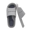 LUXRUB Acupressure Massage Slippers For Plantar Fasciitis Men Women Reflexology & Acupressure Massage Sandals Summer Couples Home Shower Shoes Improve Circulation Relaxation(Color:Gray,Size:8.5/9) view 1