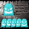 Sweetude 24 Pcs Halloween Drawstring Bags for Kids Trick or Treat Large Backpack 16.1 x 12.6 Inch Reusable Candy Goodie Bags Party Favor Gift Supplies view 2