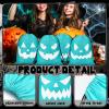 Sweetude 24 Pcs Halloween Drawstring Bags for Kids Trick or Treat Large Backpack 16.1 x 12.6 Inch Reusable Candy Goodie Bags Party Favor Gift Supplies view 3