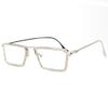 Retro Frame Square Bling Rhinestone Punk Sparkling Crystal Reading Glasses For Women Blue Light Blocking Readers (silver/AB, 1.0, multiplier_x) view 1