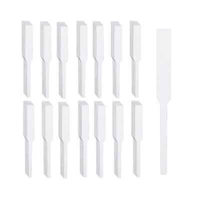 200 Pcs Disposable Perfume Test Strips, Paper Disposable White Perfume Paper Strips, White Perfume Essential Oils Paper Test Strips for Test Aromatherapy Essential Oil Scent