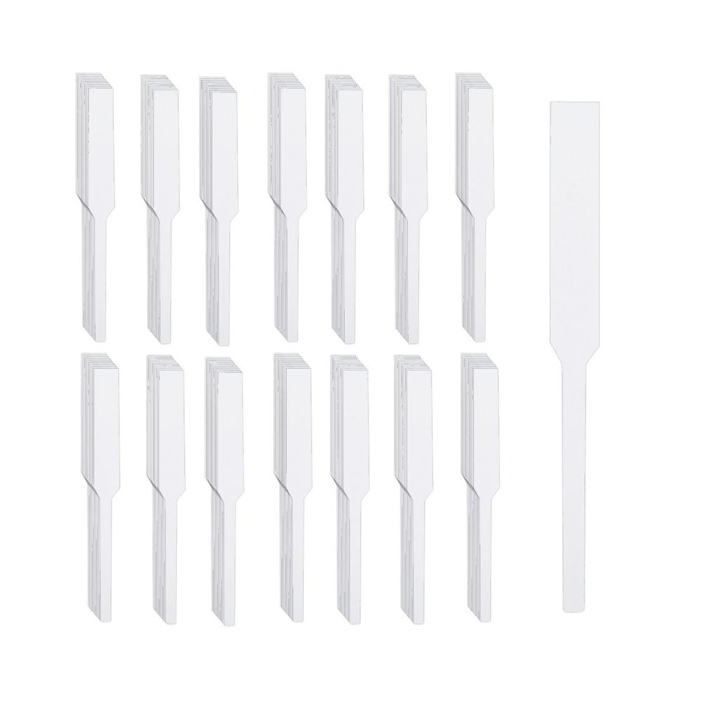 200 Pcs Disposable Perfume Test Strips, Paper Disposable White Perfume Paper Strips, White Perfume Essential Oils Paper Test Strips for Test Aromatherapy Essential Oil Scent
