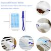 30 Pack Duster Refills Compatible with Swiffer Duster, Heavy Duty Multi Surface Duster Replacement with 1 Extra Handle for Cleaning Furniture, Blinds, Ceiling Fans and Car view 3
