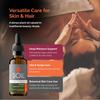 Soil Organic Neem Seed Oil 30ml, for Hair & Skin, Organic Azadirachta Indica Oil, Rich Thick Texture, Multi-Purpose Use for Hair Care & DIY Beauty Blends, Amber Glass Bottle with Pipette view 4